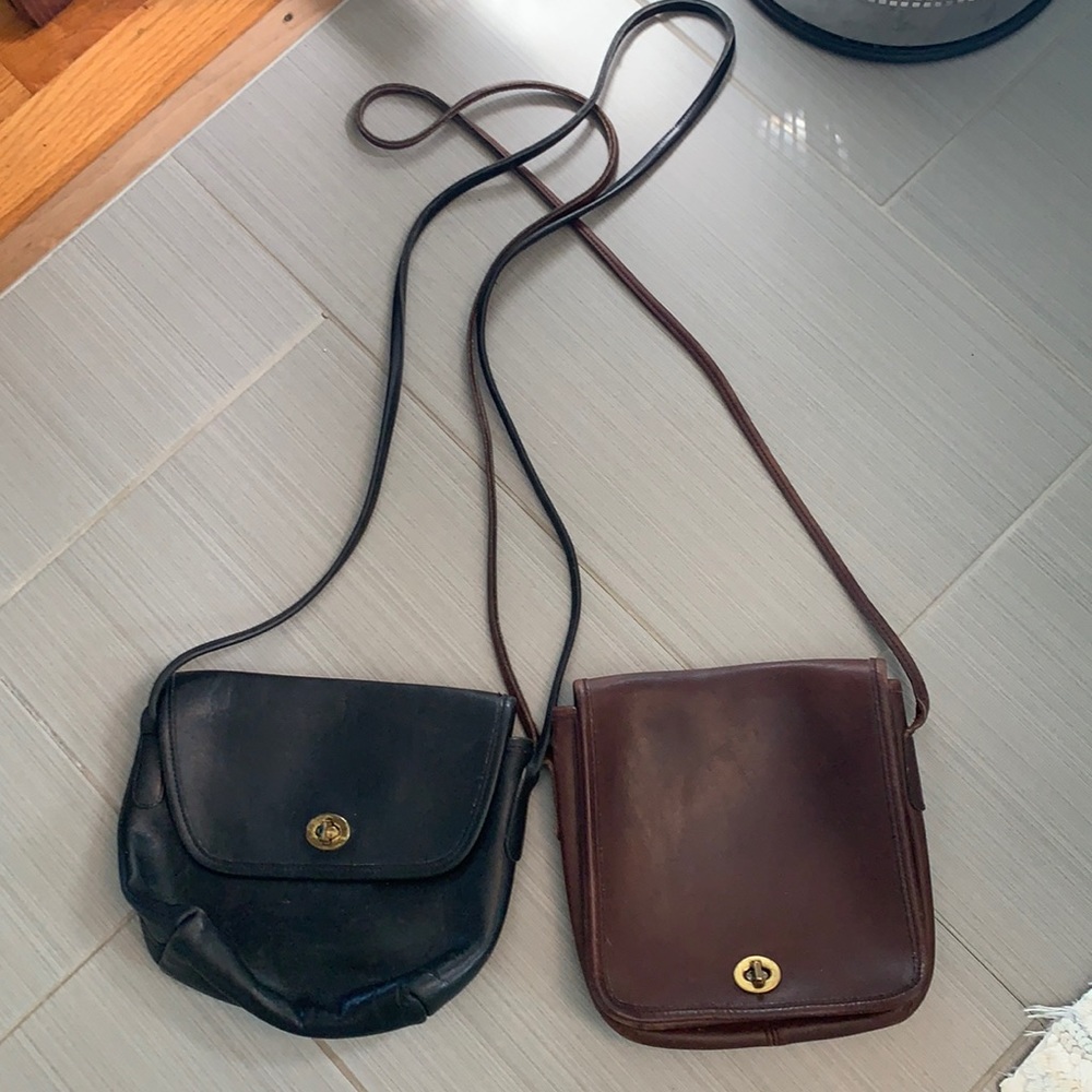 Vintage coach bags.